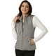 thumbnail image 1 of Día de San Patricio Chaleco Acolchado Ligero Con Cremallera Y Cuello Alto Para Mujer Gris XS, 1 of 5