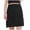 Black_001, variant on Womens Skirts Summer Semi Breathable Inner Glazing Mid Length Ice Silk Thin Seamless Underskirt Long Skirts Light Pink_003 M