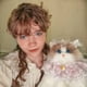thumbnail image 2 of Mochila de peluche con forma de gato Chongker para niñas, 2 of 9