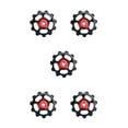 thumbnail image 3 of Guardoinrt 1/5PCS 11T Rear Derailleur Ceramic Bearing Wheel Pulley Black 5Set, 3 of 6