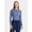 Gray Blue, variant on Women's Under Scrub Top with Moisture Wicking, 1 Pack Sizes S-2XL