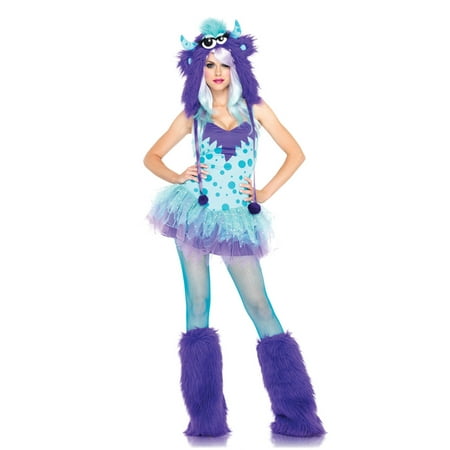 Adult Sexy Polka Dotty Monster Costume by Leg Avenue 83959, Extra Small