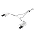 thumbnail image 1 of Borla Exhaust System Kit 140591BC ATAK Series Cat Back System; T-304 Stainless Steel; With Mufflers; 2-1/2 Inch Pipe Diameter; Dual Exhaust With Dual Exit; Dual Split Rear Exit, 1 of 2