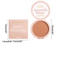 thumbnail image 3 of EGNMCR Oil Control Loose Powder Is Not Easy To Take Off Makeup Concealer Fixed Makeup Loose Powder The concealer, 3 of 3