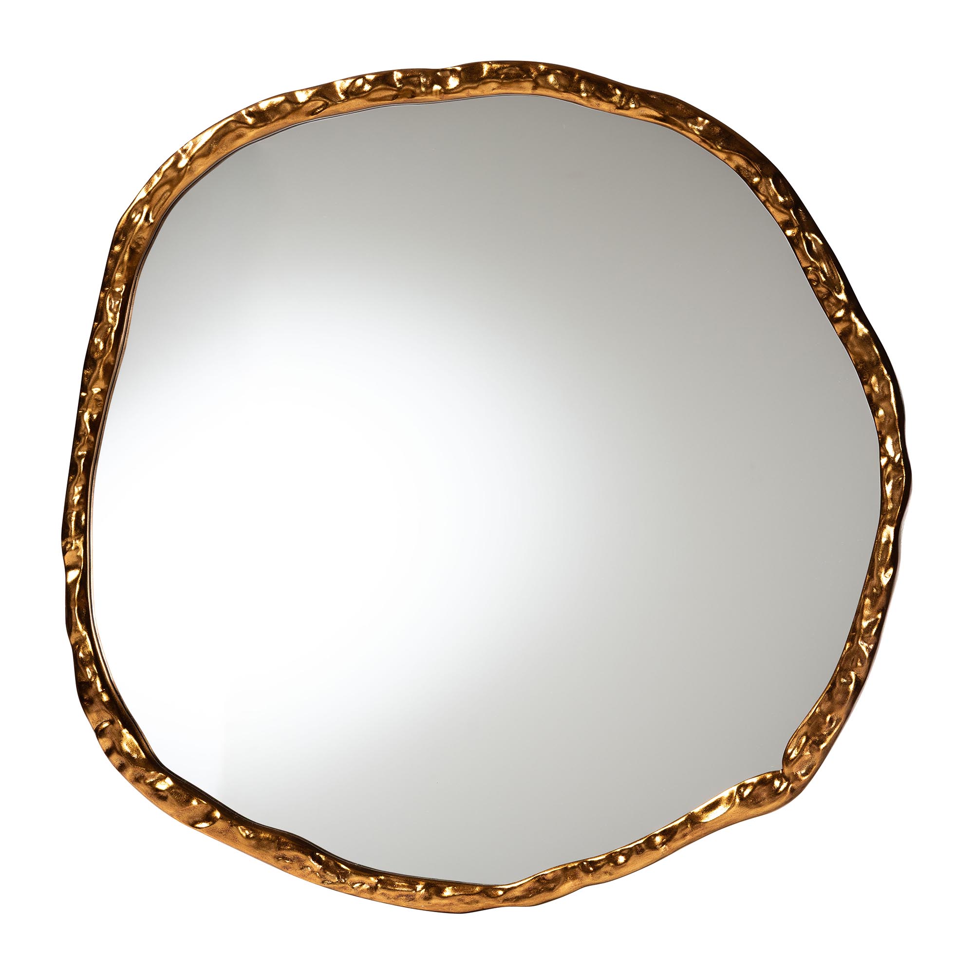 Baxton Studio Urania Vintage Mirror, Antique Goldleaf