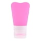 thumbnail image 2 of Botellas Tubos de Silicona Aplastables Artículos de Aseo para Viaje Contenedores Rosa roja 38ml, 2 of 7