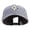 Grey, variant on Happy Egg Character Embroidered Big Size Washed Pigment Dyed Cap - Grey XL-3XL
