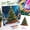 E Black, variant on Christmas Diamond Art Kit for Adults, Christmas Tree Pearl Diamond Painting, Christmas Home Decor Craft Kit for Adults, 10 X 10 Inch