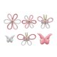 thumbnail image 4 of Decoración Bohemia para guardería, colgante de pared de macramé para apartamento, mariposa, Margarita, flor tejida para boda, bebé, niños, comedor,, 4 of 9
