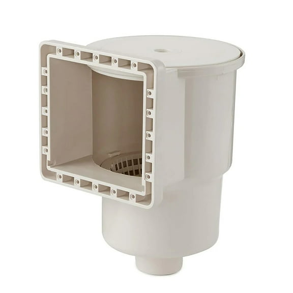 Above Ground Pool Skimmer with Accessories - 6" Thru-Wall Skimmer Universal Fit for All Standard Pool Wall Openings, Durable ABS Construction for Easy Installation