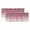 Pink, variant on 2 Pack Valances for Windows, Dark Blue Waves Window Valances for Living Room/Bedroom/Bathroom, Modern Minimalism Ombre Sea Waves Light Filtering Kitchen Curtain Valance Window Treatment 42"W x12" L