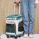 thumbnail image 4 of Suitcase Outdoor Bags Cats Carriers Wheels Crate Animal Stroller Handbags Cats Carriers Cute Pet Transportador De Gatos Pet Shop ShopWise Round, 4 of 8