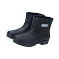 thumbnail image 4 of Botas de lluvia para mujer, botas de lluvia versátiles, elegantes, portátiles, botas de lluvia de media pantorrilla para acampar, pescar, viajar y, 4 of 8