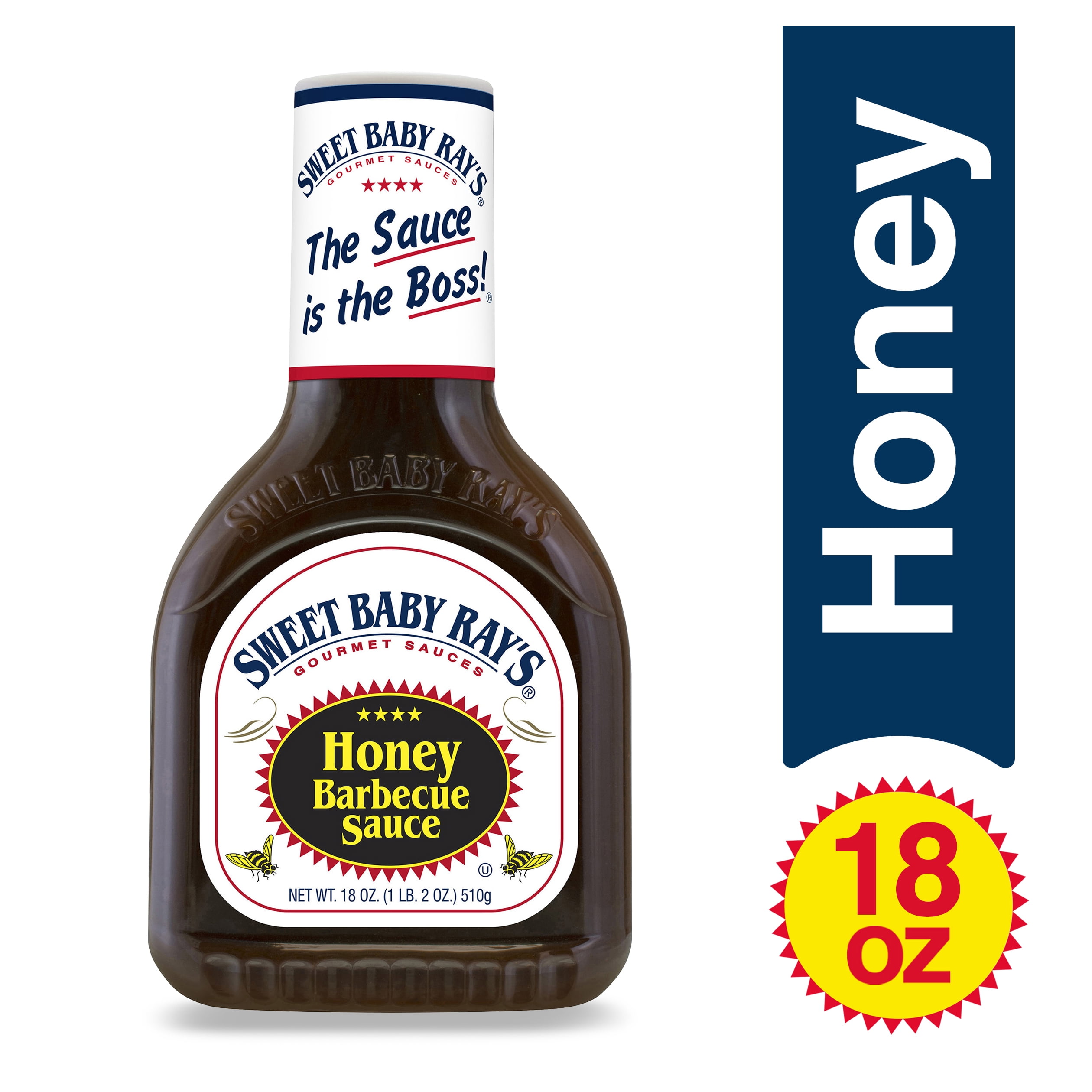 Sweet Baby Ray's Honey Barbecue Sauce, 18 oz.