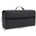 thumbnail image 4 of Kearding Organizador de maletero de coche, caja de almacenamiento de fieltro para coche, contenedor de carga, bolsa para maletero, soporte Almacenamiento y organización del hogar Gris oscuro, 4 of 6