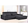 thumbnail image 3 of US Pride Furniture 105.52''W Oversized Right Faing Chaise Sectional Sofa, Black, 3 of 4