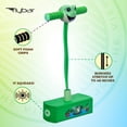 thumbnail image 4 of Flybar My First Foam Pogo Jumper for Kids, Screen-Free Active Foam Pogo Stick w/ Squeak, Indoor Outdoor Bungee Hopper Toy for Balance & Coordination, Bouncy, Supports 250 lbs, Football Helmet, Ages 3, 4 of 7
