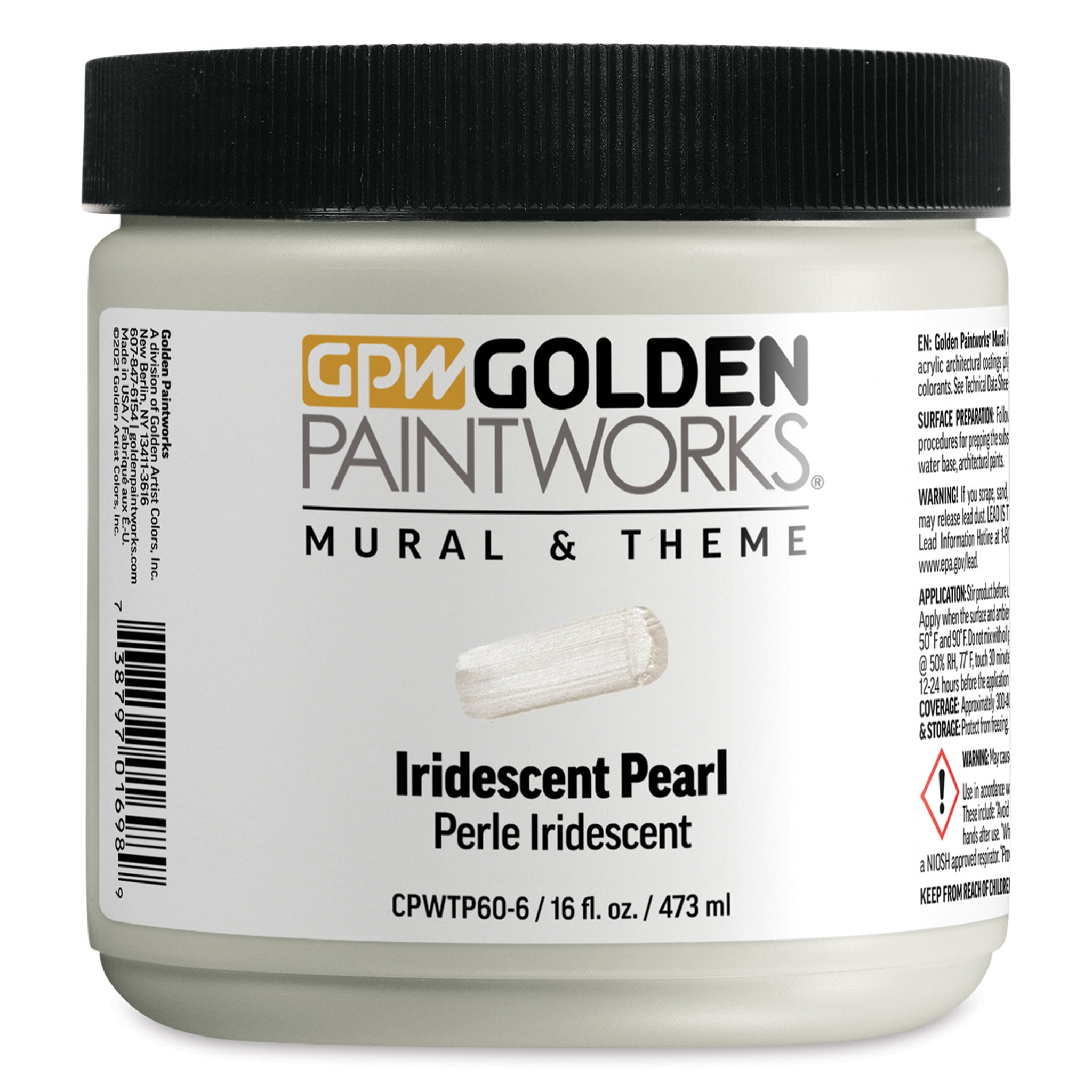 Golden Paintworks Mural and Theme Acrylic Paint Iridescent Pearl, 16