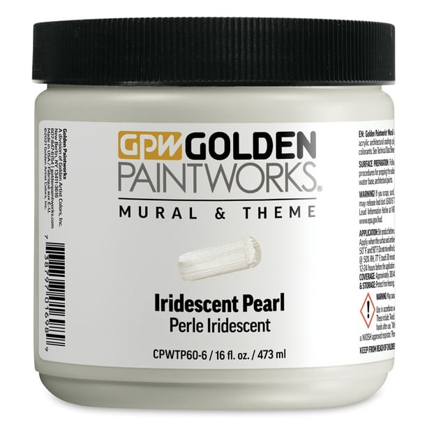 Golden Paintworks Mural and Theme Acrylic Paint Iridescent Pearl, 16