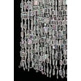 thumbnail image 2 of 2 Pcs Wedding Lights Square Beaded Crystal Chandelier with Light Kit 4 ft. Clear, 2 of 2