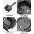 thumbnail image 4 of Pasher de Bar, Outils de Filtrage de Barre en Acier Inoxydable de Conception Simple et Pratique et Pasher de Boissons d'Hygiène Crépine de Cocktail Multifonctionnelle, 4 of 8
