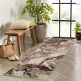 thumbnail image 3 of Boho Modern Abstract Runner Rug 2x6 Machine Washable, Non-Slip Backing, Soft Low Pile Faux Wool Carpet for Kitchen Entryway Hallway, 3 of 9