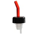 thumbnail image 1 of Thunder Group PLPR700RD Free Flow Liquor Pourer w/ Black Collar, Red Spout - Pack, 1 of 1