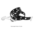 thumbnail image 2 of unbranded 3Ud Cinturón Punk Para Mujer Con Tachuelas Y De Metal Negro Estilo Gótico Retro, 2 of 8