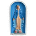 thumbnail image 3 of Traditional Blessed Mother Virgin Mary Madonna Grotto and Garden Statue, 36" Height, 3 of 6