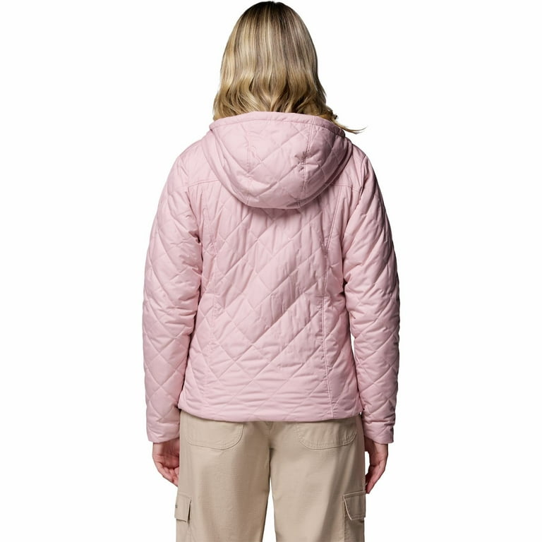 Women's Columbia Copper Crest II Hooded Jacket Color: Stone Green