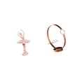 thumbnail image 6 of Ballet Girl Statue Wine Bottle Holder Iron Rack Artistic Resin Material for Office Bar Display, 6 of 8
