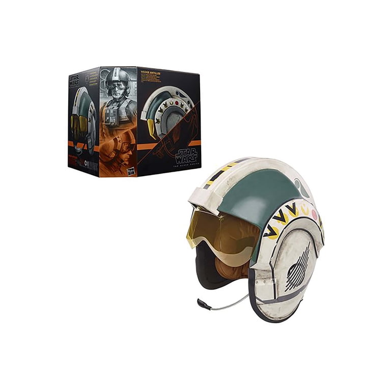 Free Shipping! STAR WARS The Black Series Wedge Antilles Helmet