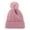 Pink, variant on Women's Winter Knitted Hat With And Ear – Cap For Cold Weather Winter Pack Woodsman Hat Mad Hat Men And Plaid Hat Hat with Ear Warmer Man Hats for Men Winter Cold Weather Hats for Men Trapper Hat Cool