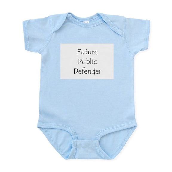 CafePress - Future Public Defender Infant Bodysuit - Baby Light Bodysuit, Size Newborn - 24 Months