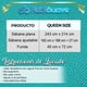 thumbnail image 5 of Sabanas Queen Size Microfibra Amplias Con Relieve Diseño Elegante Nubisuave  Liso Textura Suave, 5 of 6