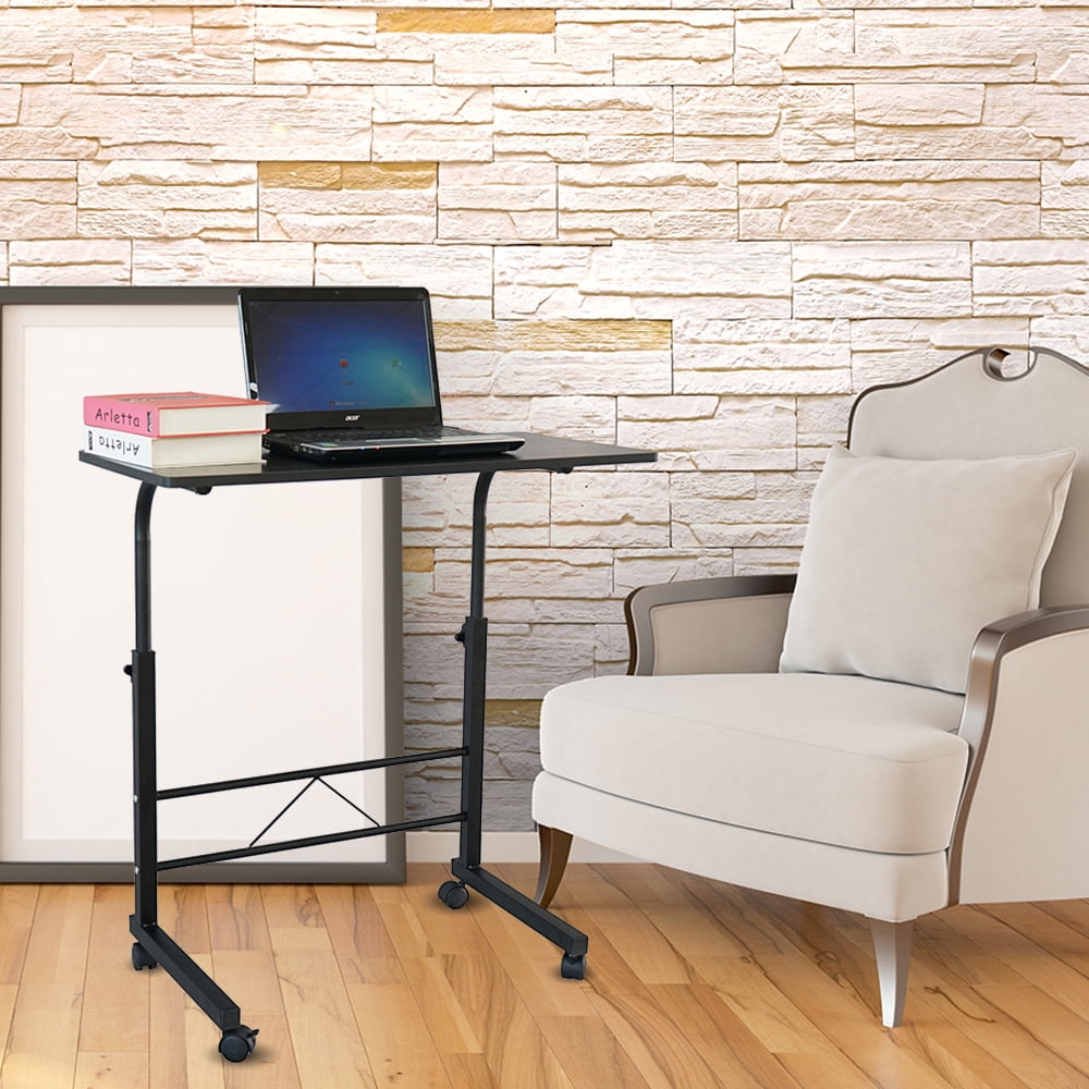 Side Table, Removable P2 15MM Chipboard & Steel Black