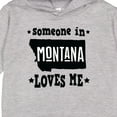 thumbnail image 3 of Inktastic Montana Someone Loves Me Toddler Hoodie, 3 of 4