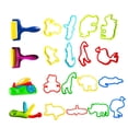 thumbnail image 4 of IFANLANDOR DIY Colored Clay Set with Flower Fish Tree and Animal Shapes for Kids Modeling Clay Tools 5Set, 4 of 8
