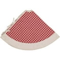 thumbnail image 3 of Seasons Crest 42597 48 in. Red Plaid Tree Skirt, 3 of 3