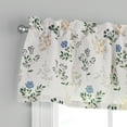 thumbnail image 3 of Mainstays 3 Pieces Printed Tier Sets Floral Multi, Recycled Polyester, BCI Cotton, 56"W x 14"L, Indoor Curtain, Adult, 3 of 6