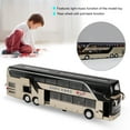 thumbnail image 2 of Wandisy Venta Loca Juguete de autobús de Dos Pisos, eléctrico Modelo 1:50 de aleación de Juguete de autobús de Dos Pisos con música Ligera para ni?os Regalo para ni?os(Oro) Ecomeon  no, 2 of 6