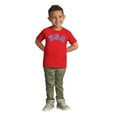 thumbnail image 3 of USA United States Patriotic 4th July Toddler Boy Girl T Shirt Infant Toddler Brisco Brands 4T, 3 of 6