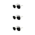 thumbnail image 2 of Sonducket Gafas de sol hexagonales con montura ligera, lentes polarizadas de moda, protección , unisex, cómodas, plateadas, negras, grises, C1 Type1 NO1, 2 of 6