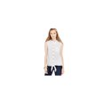 thumbnail image 1 of Almost Famous Chemisier à Ourlet Noué pour Femmes, Blanc, Juniors, Très Petit, 1 of 1
