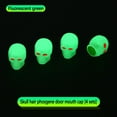 thumbnail image 1 of Lksixu Car Accessories Car Tire Luminous Cap Car with Vehicle Motorcycle Gas Nozzle Cover Skull Luminous Core Cover Gas Nozzle Cover 4pcs Universal Car Interior Accessory, 1 of 2