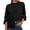 Black, variant on Going Out Tops for Women Spring Fashion Boho Cotton Eyelet Long Sleeve Button Up Shirt Lace Dressy Casual Blouse