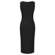 thumbnail image 5 of Puntoco Vestidos Mujer Verano Moda Mujer Verano Sólido V-Cuello Sin Mangas Suelto Sin Mangas Vestido De Tirantes, 5 of 6