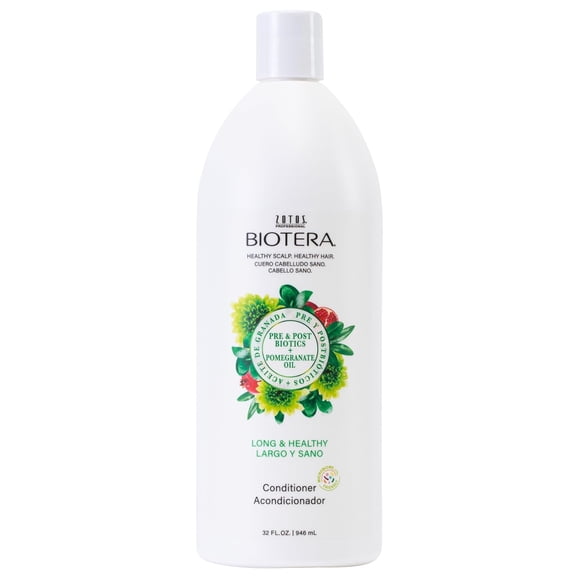 Biotera Long & Healthy Strengthening Conditioner | Strengthens Long, Growing Hair | Microbiome Friendly | Vegan & Animal Test Free | Paraben Free | Color-Safe
