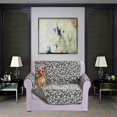 thumbnail image 1 of CHOK 2024 Housse de Sofa Réversible Résistante à l'Eau Protège-Meubles Housses de Canapé pour Animaux Smart Leaf Sofa Surdimensionné Noir, 1 of 3
