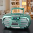 thumbnail image 5 of Boombox Bluetooth Studebaker Retro Edge Big Sound, color verde azulado, 5 of 5